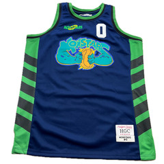Monstars Space Jam Men’s Headgear Classics Size 2XL Basketball Jersey NASA