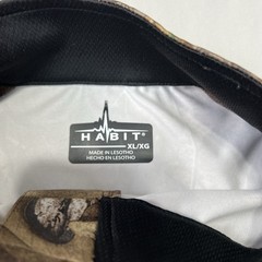 Habit Realtree Camo Shirt Mens XL Quarter Zip Scent Factor Long Sleeve Hunting