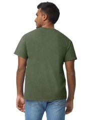 Gildan Adult Ultra Cotton T-Shirt Size XL, Style G2000-Military Green