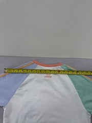 Adidas End Plastic Waste White Multi XS Short Sleeve T-Shirt Recycled