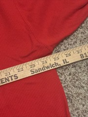 VINTAGE Marlboro Unlimited T Shirt Mens 2XL XXL Red Thermal Henley NWOT
