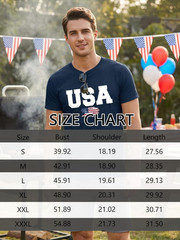 250th Anniversary USA Shirts for Men Shirt American Flag Graphic