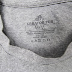 adidas Creator Short Sleeve Shirt Men’s Gray Used M