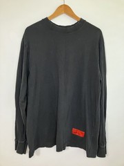 CHNGE Organic Cotton Long Sleeve T-Shirt Mens XL Black Embroidered Respect Women