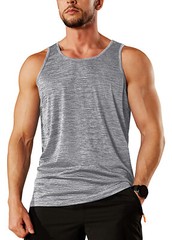 Men’s Tank Tops Quick Dry Workout Sleeveless Summer Athletic Gym Muscle T-Shirts
