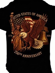 250th Anniversary Limited Edition T Shirt Bold Graphic Street Style Casual Tee