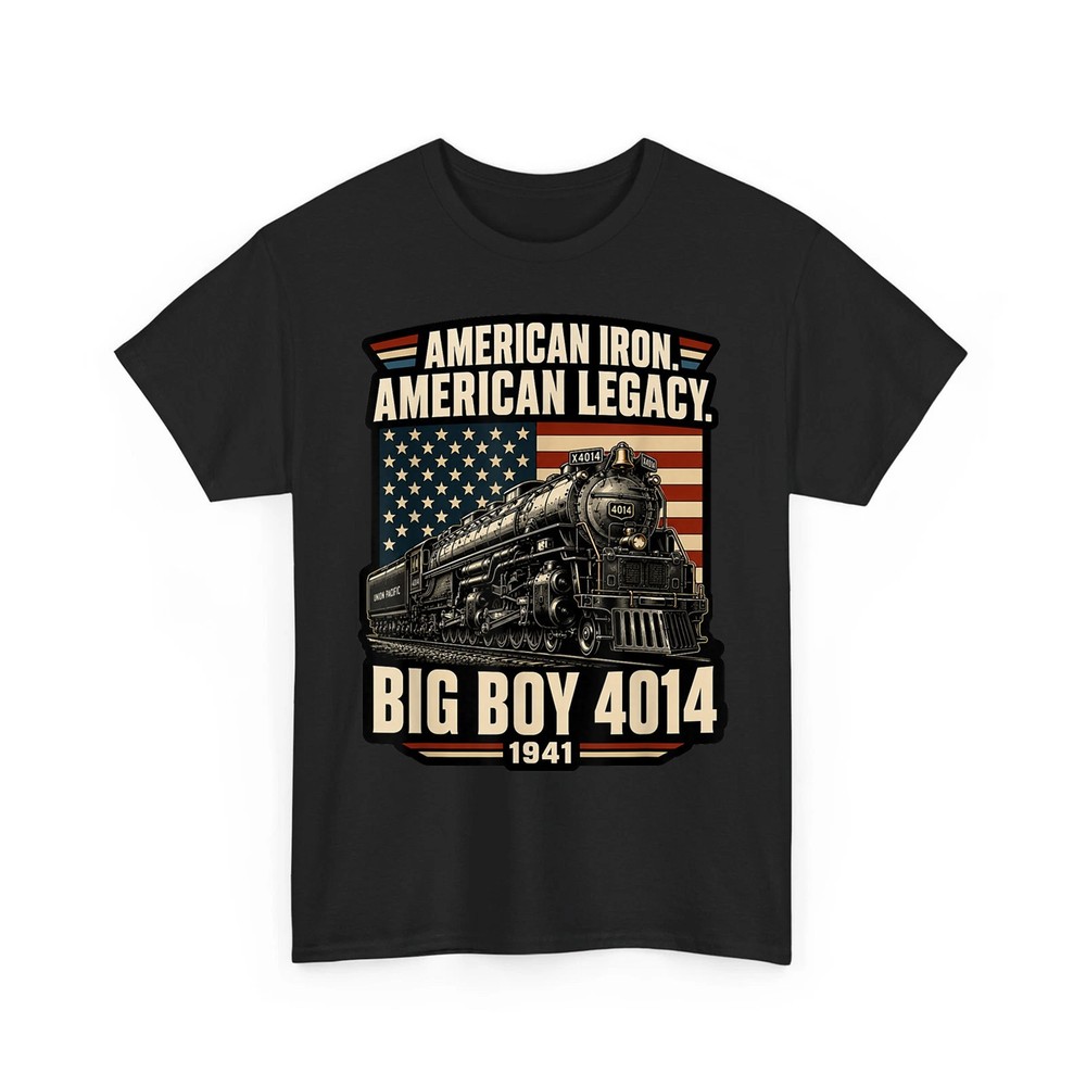 Big Boy 4014 Steam Locomotive Vintage American Railroad Unisex T-Shirt