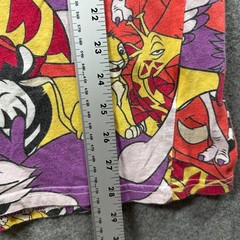 Disney Lion King T-Shirt Unisex Large Multicolor All Over Print Simba Zazu Tee