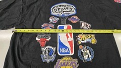 Vintage Nike 2003-04 NBA Basketball Logo Long Sleeve Shirt Bulls Lakers 2XL