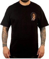 Sullen Men’s T-shirt CRY LATER Tattoos Urban Design Skull Premium Quality reprin