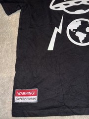 Kid Cudi Members of the Rage Super Human Tee Men’s Size XL Black White UFO