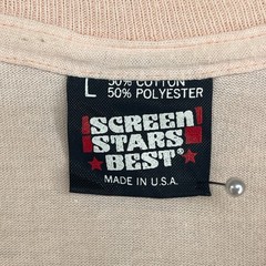 KEY WEST Shirt Adult L Florida Beach 80s Single Stitch Cotton Blend Pink USA VTG