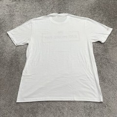 District Made Graphic Soft T-Shirt Mens Medium White Crew Neck Cotton Casual Tee