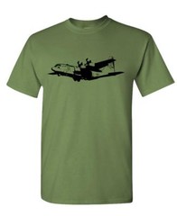 C-130 CARGO PLANE – usaf retro style – Cotton Unisex T-Shirt
