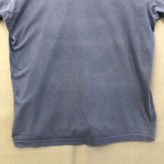 Kenya Africa T-Shirt Vintage Wasini Mens Medium Blue Texprint Short Sleeve Tee