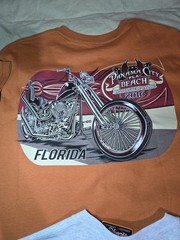 Gildan Ultra Cotton Men’s M Double-Sided Motorcycle Rally Graphic Tee Bundle