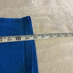 Indonesia Shirt Men XL Blue Streetwear Lightweight Workout Crew Neck Casual Tee