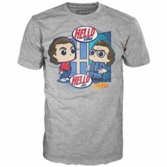 Seinfeld Jerry & Newman Pop T-Shirt Funko Adult Sizes Lg, XL, 2XL NEW