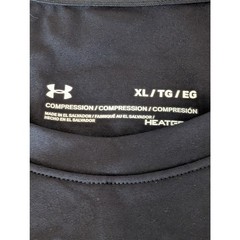 NWT Under Armour Men’s Size XL Black Sleeveless Compression Shirt (0882)