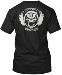 Support 81 Darkside Tee T-Shirt Gift Size S to 4XL