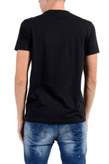 Roberto Cavalli Men’s Black Graphic Lion Crewneck T-Shirt Size S M L XL 2XL