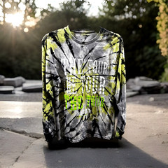Beetlejuice The Musical “The Tour” Tie Dye Graphic T Shirt Long Sleeve SMALL