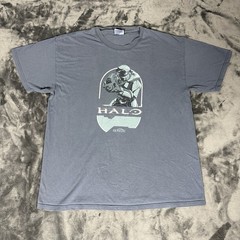 Vintage Rare Halo 1 CE Combat Evolved Master Chief T Shirt Bungie Game Promo LG