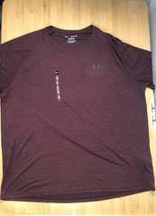 UNDER ARMOUR UA Tech Textured PERFORMANCE S/S T-SHIRT Size 4XL 1382796-601