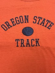 True Vintage 1970s Oregon State Beavers Men’s XL Single Stitch Orange T Shirt