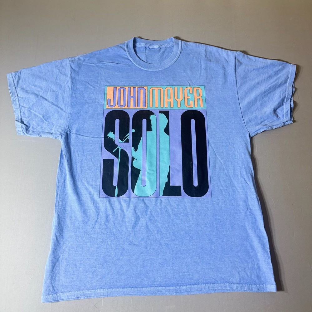 John Mayer Solo Tour 2023 Official Concert Merch T-Shirt