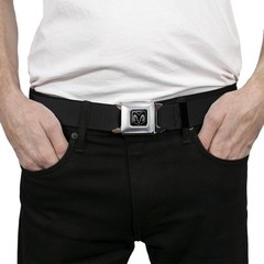 mens Seatbelt Belt, Multicolor, 1.5 Wide – 32-52 Inches in Length US