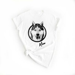 Custom dog shirt Personalized dog shirt Personalized Dog Face T-shirt, Dog