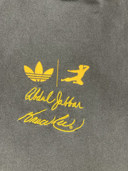 Adidas Bruce Lee Kareem Abdul Jabbar GraphicT-shirt Men XL Black Short Sleeve