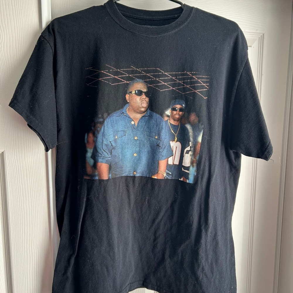 The Notorious B.I.G. Biggie Smalls & Puff Daddy Graphic T-Shirt