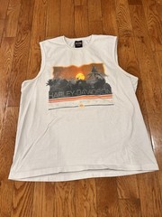 Vintage Harley Davidson Shirt Mens XL White St Thomas US Virgin Islands Tank Top