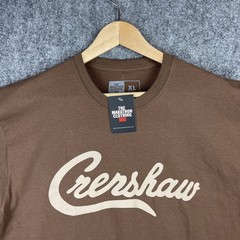 The Marathon Clothing Shirt Mens XL Brown Crenshaw Nipsey Hussle Short Sleeve