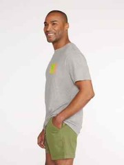 CHUBBIES MENS THE SHADY PALM T SHIRT GREY SIZE XL NWT