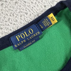 Polo Ralph Lauren Polo Team Color Block T-Shirt Chain Stitch Y2K Preppy Large