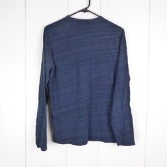 Robert Barakett Shirt Mens SZ M Henley Long Sleeve Classic Casual Preppy Modern