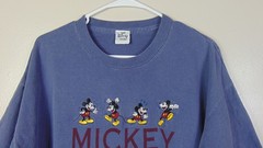 Vintage Disney Store T-Shirt Mens Size XL Single Stitch Mickey Mouse Embroidered
