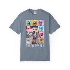 Golden Retriever Dog Shirt Comfort Colors®: Relaxed Fit, Soft Cotton – Unisex