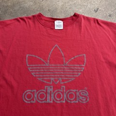 Vintage Adidas Shirt Mens XL Red 90s Skate Surf Baggy Logo Retro Soccer USA