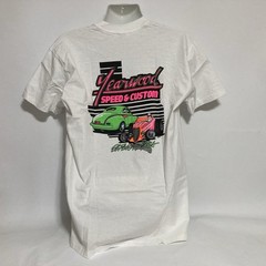 Vintage 1980s Yearwood Speed & Custom Hot Rod Car Men’s XL T-Shirt El Paso Texas