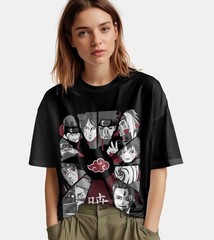 Naruto Shirt Akatsuki Tshirt Itachi T-Shirt Pain Obito Anime Graphic Unisex Tee
