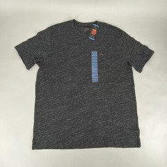Greg Norman Casual Crewneck Heathered Short Sleeve T-Shirt Black Mens