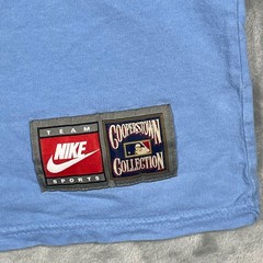 Nike Cooperstown Collection Philadelphia Phillies Blue T-Shirt Mens L Vintage