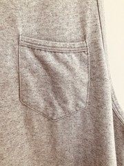 The Normal Brand Men’s Tank Top – Size L – Gray – Pocket Tank – Soft