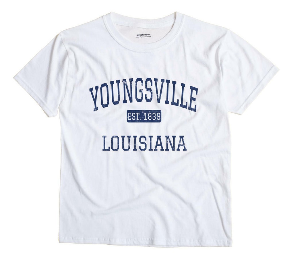 Youngsville Louisiana LA T-Shirt EST