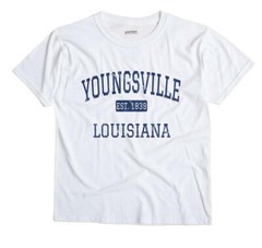 Youngsville Louisiana LA T-Shirt EST