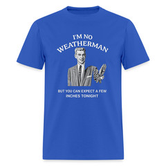 I’m No Weatherman T-Shirt – Funny Adult Humor Graphic Tee